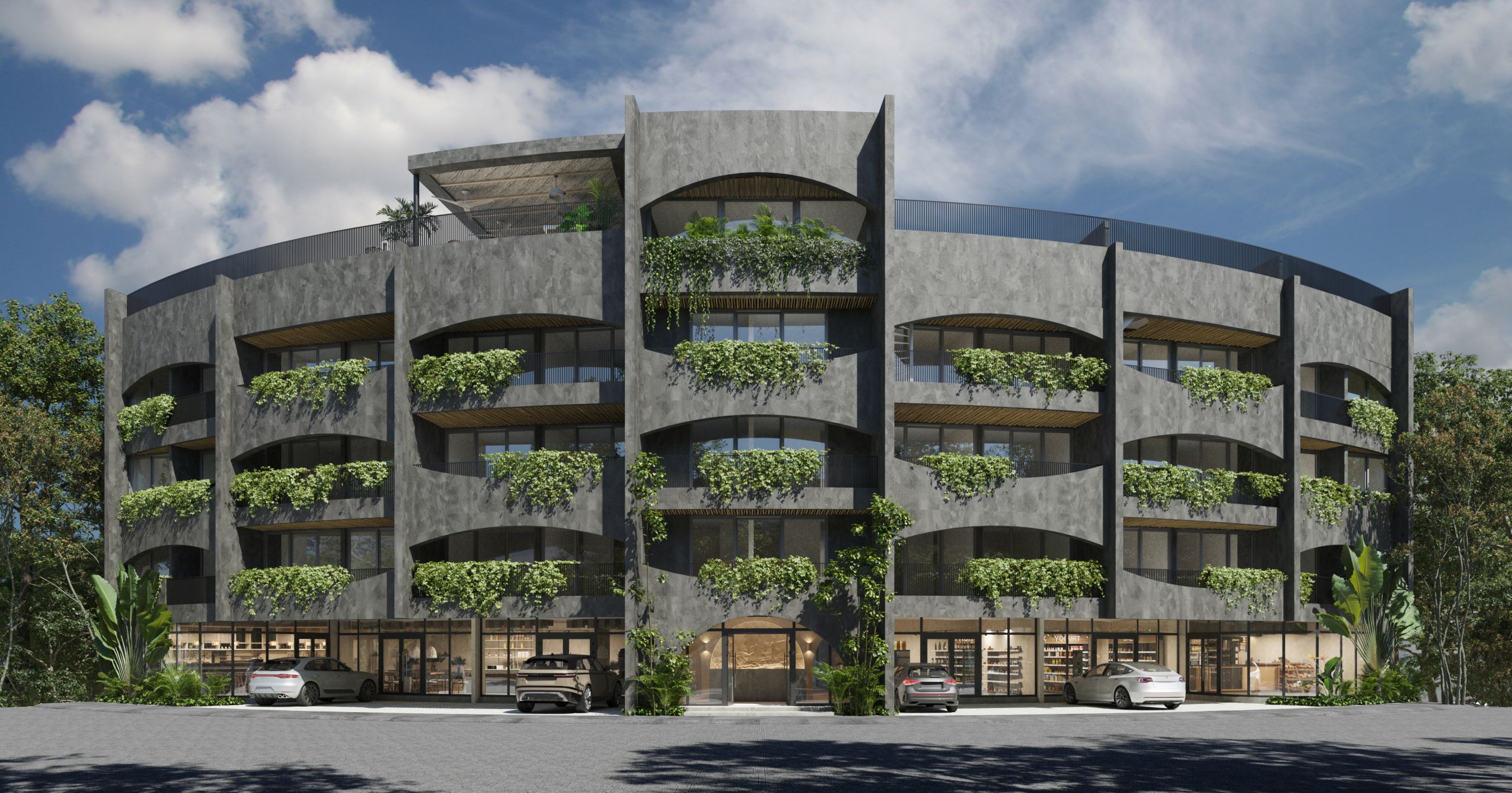 Render exterior Ardeh Tulum